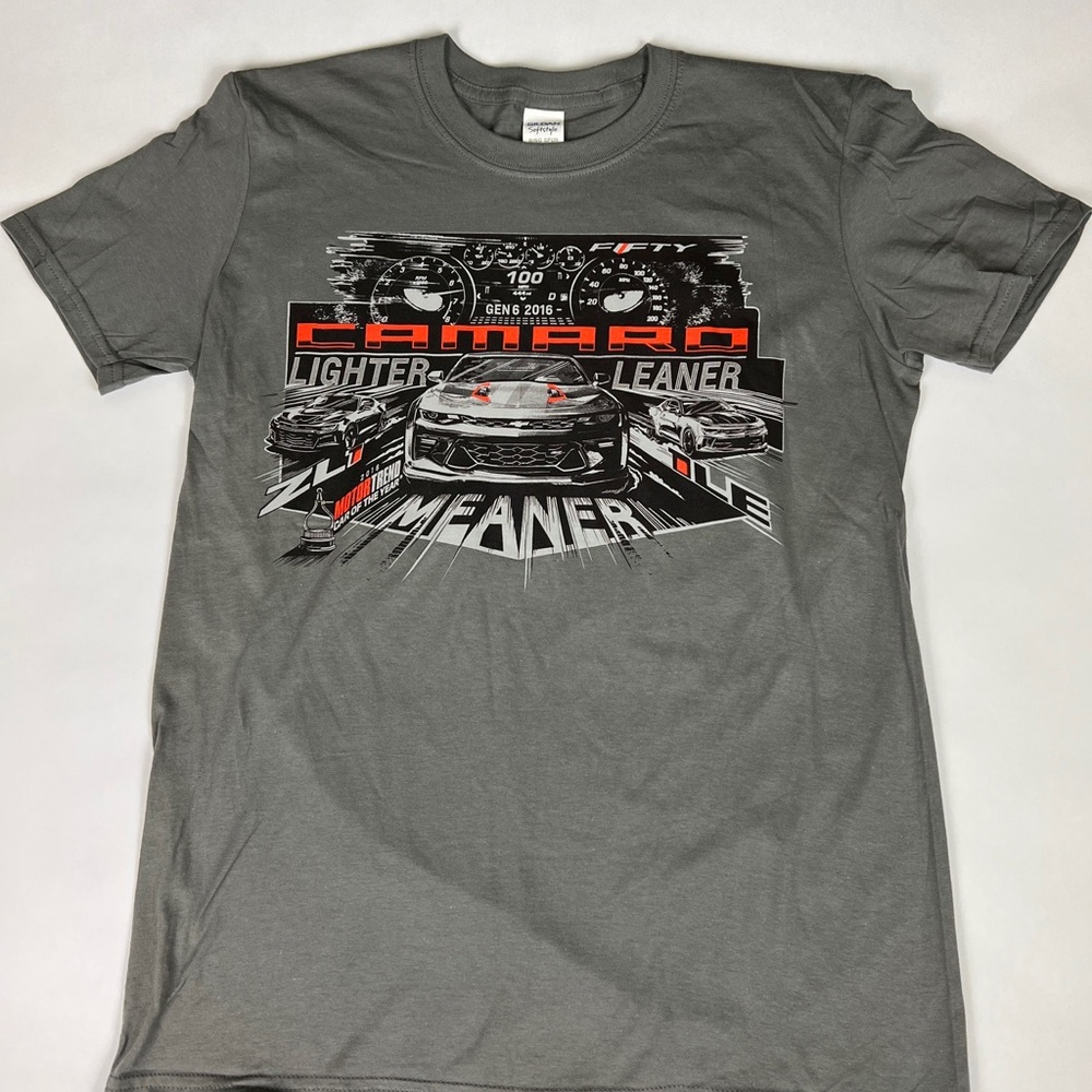 Chevy Camaro 2016 Motor Trend Car Of The Year T-Shirt, Gildan SoftStyle